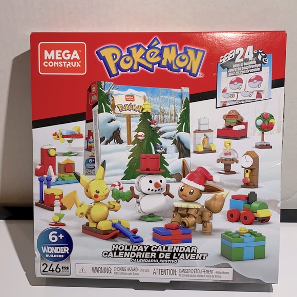 Mega Construx Toys Mega Construx Pokmon Holiday Calendar